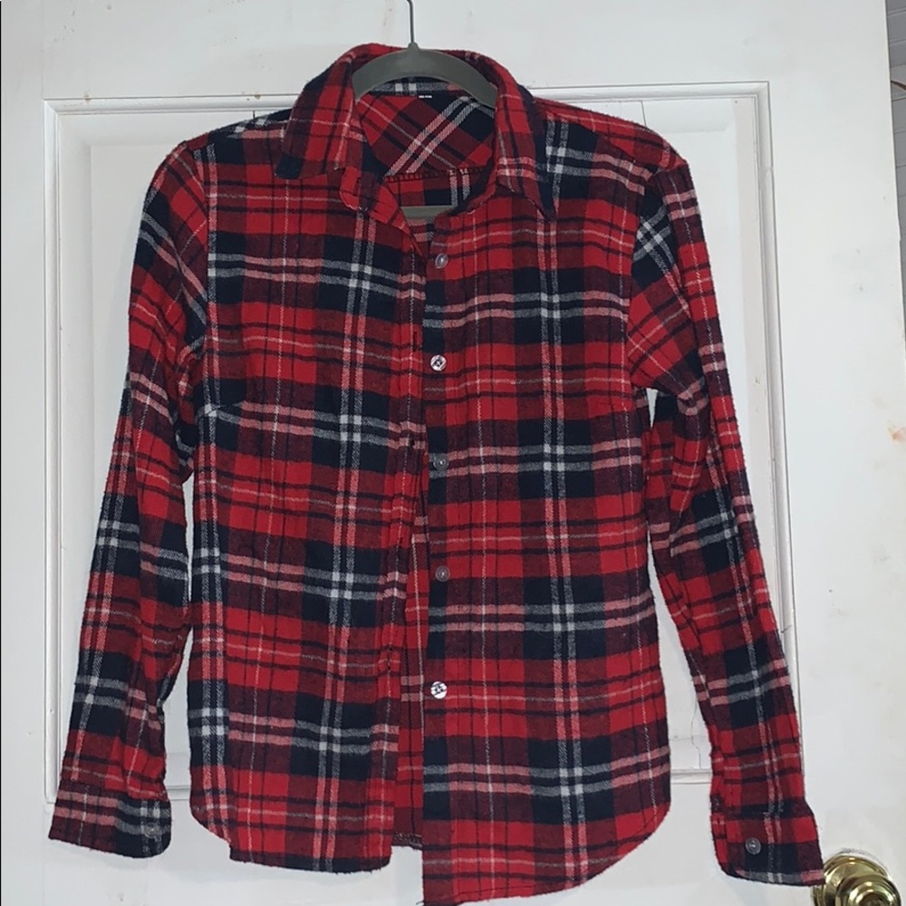 A red plaid flannel !